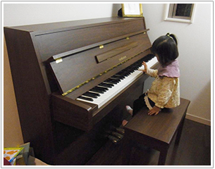 「ヤマハMC101（アップライトピアノ）のクリーニング」