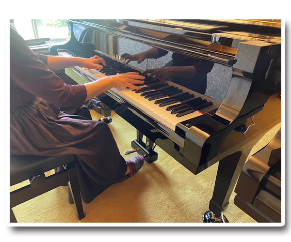 「ヤマハC7（グランドピアノ）のクリーニング」