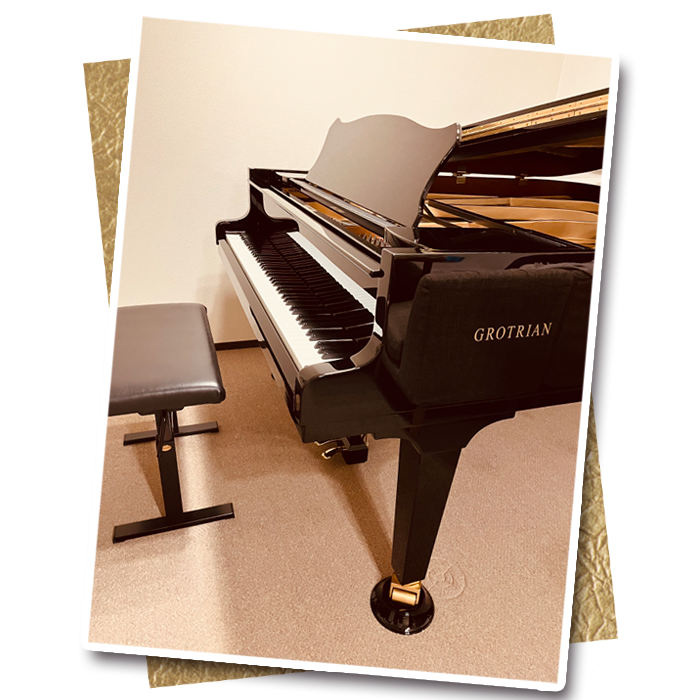 「試弾して音の重厚さに驚きました」