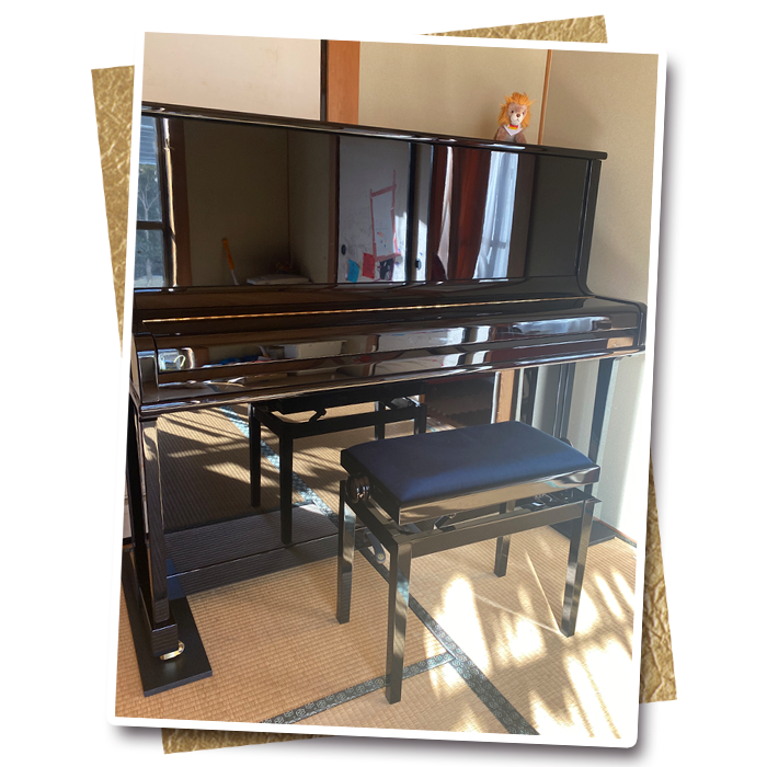 ［碧南市在住のお客様　GROTRIAN Classic（アップライトピアノ）］