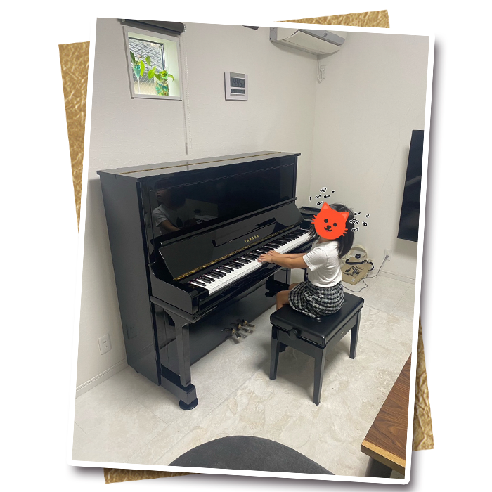 ［浜松在住のお客様　YAMAHA U30A（アップライトピアノ）］