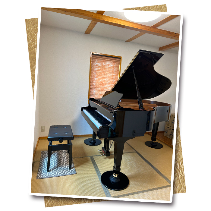 「素敵なピアノにめぐり会えました。」